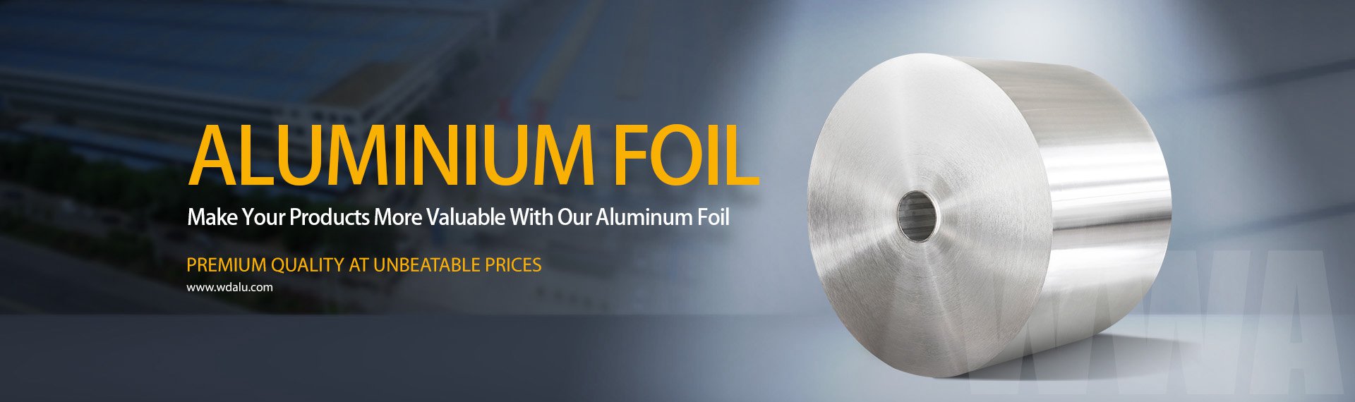 aluminium foil banner