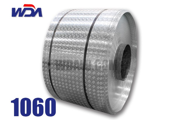 1060 Aluminium Checker Tread Coil