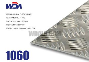 1060 Aluminium Checker Tread Plate