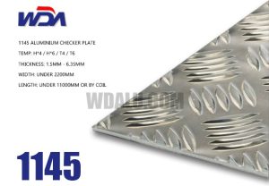 1145 Aluminium Checker Tread Plate